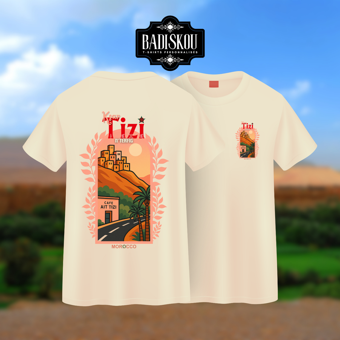 T-shirt KSAR TIZI N’TERFIG