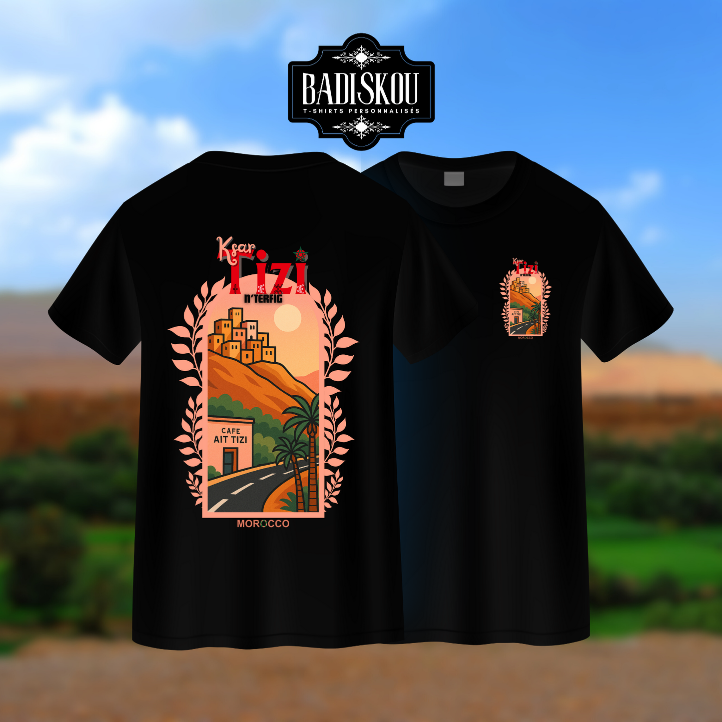 T-shirt KSAR TIZI N’TERFIG