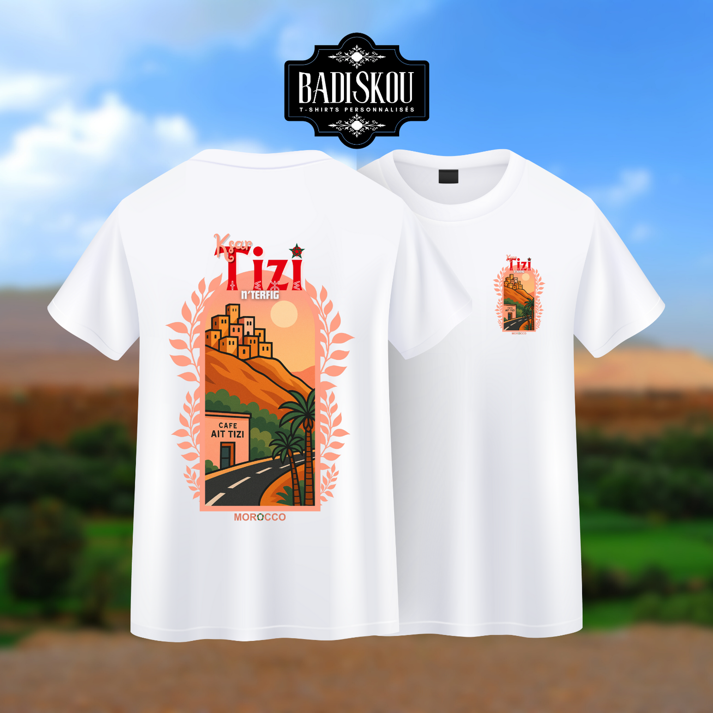T-shirt KSAR TIZI N’TERFIG